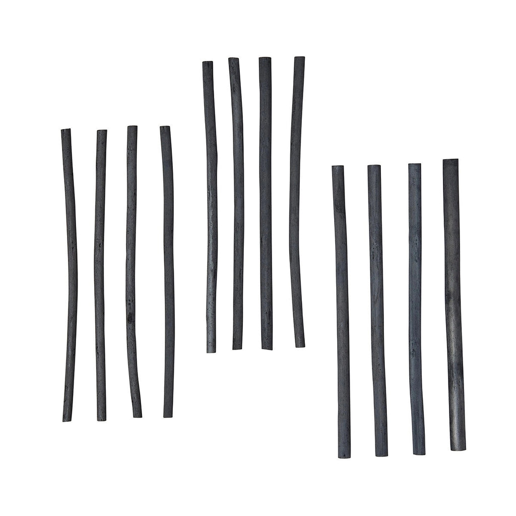 Willow Charcoal - Small, Medium, Large - 12 Pc