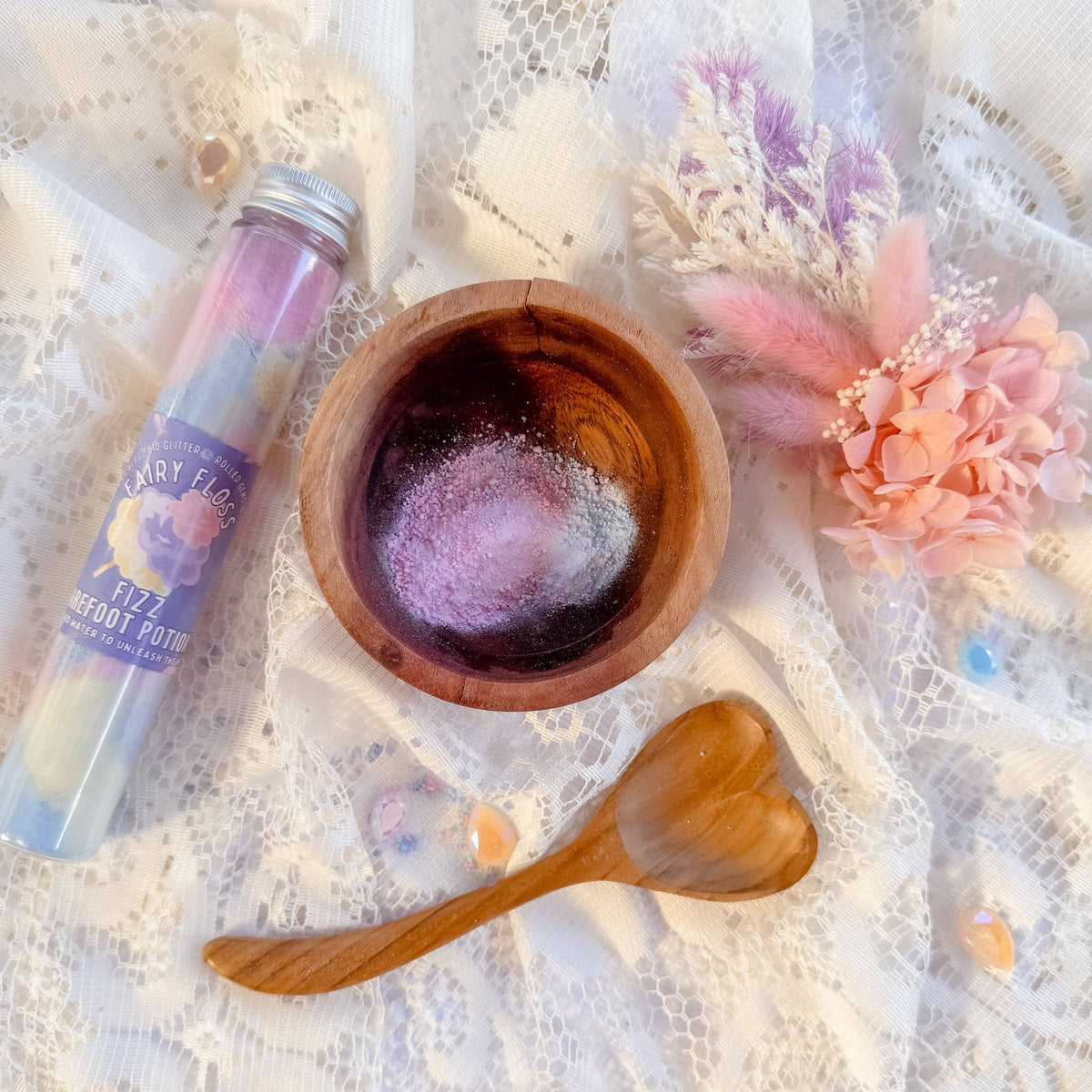 Fairy Floss Fizzy Potion - Sparkling Manifesting Aid - Sensory Play