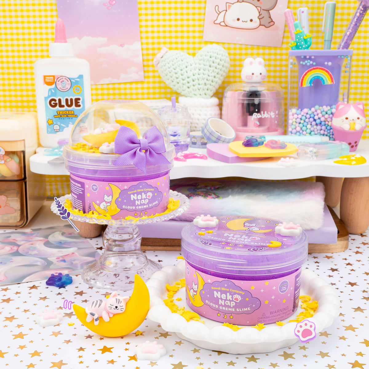 Neko Nap Cloud Creme Signature Dome™ Slime