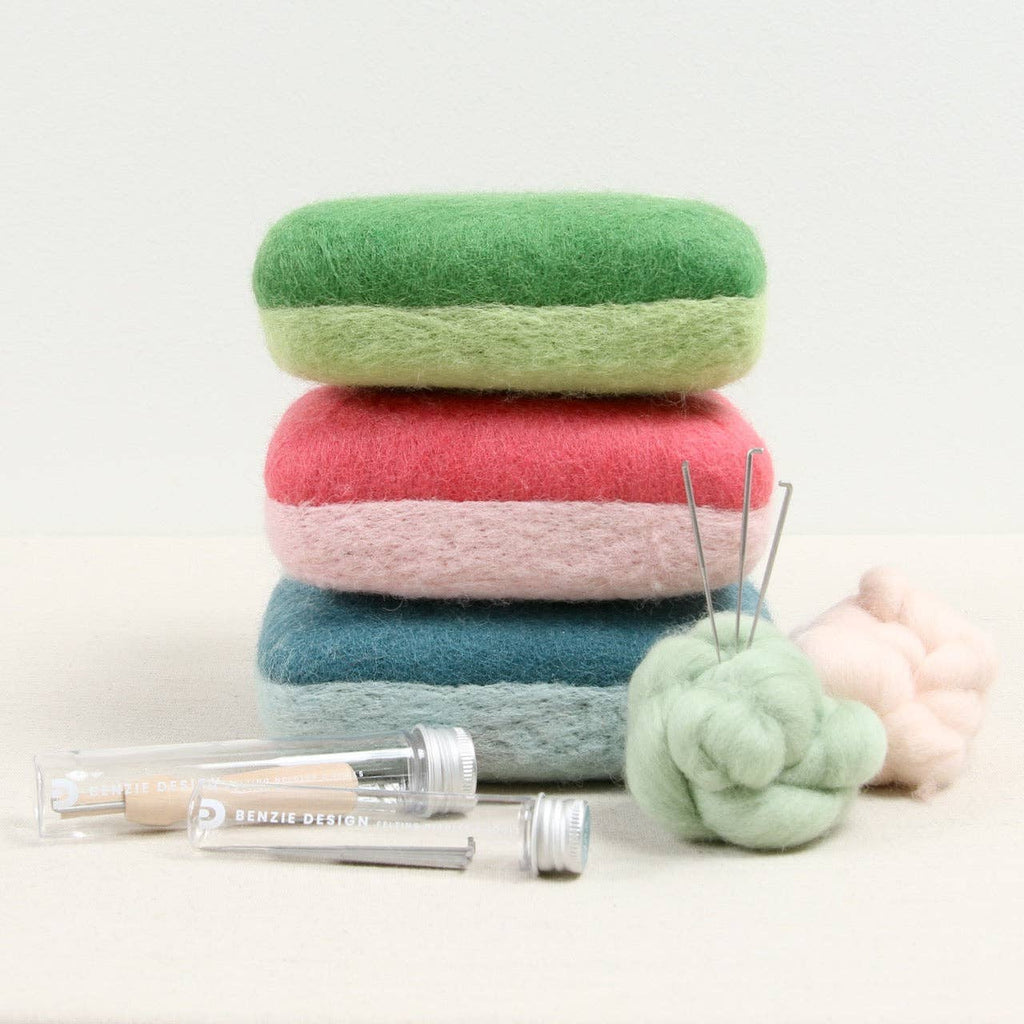 Needle Felting Cushions