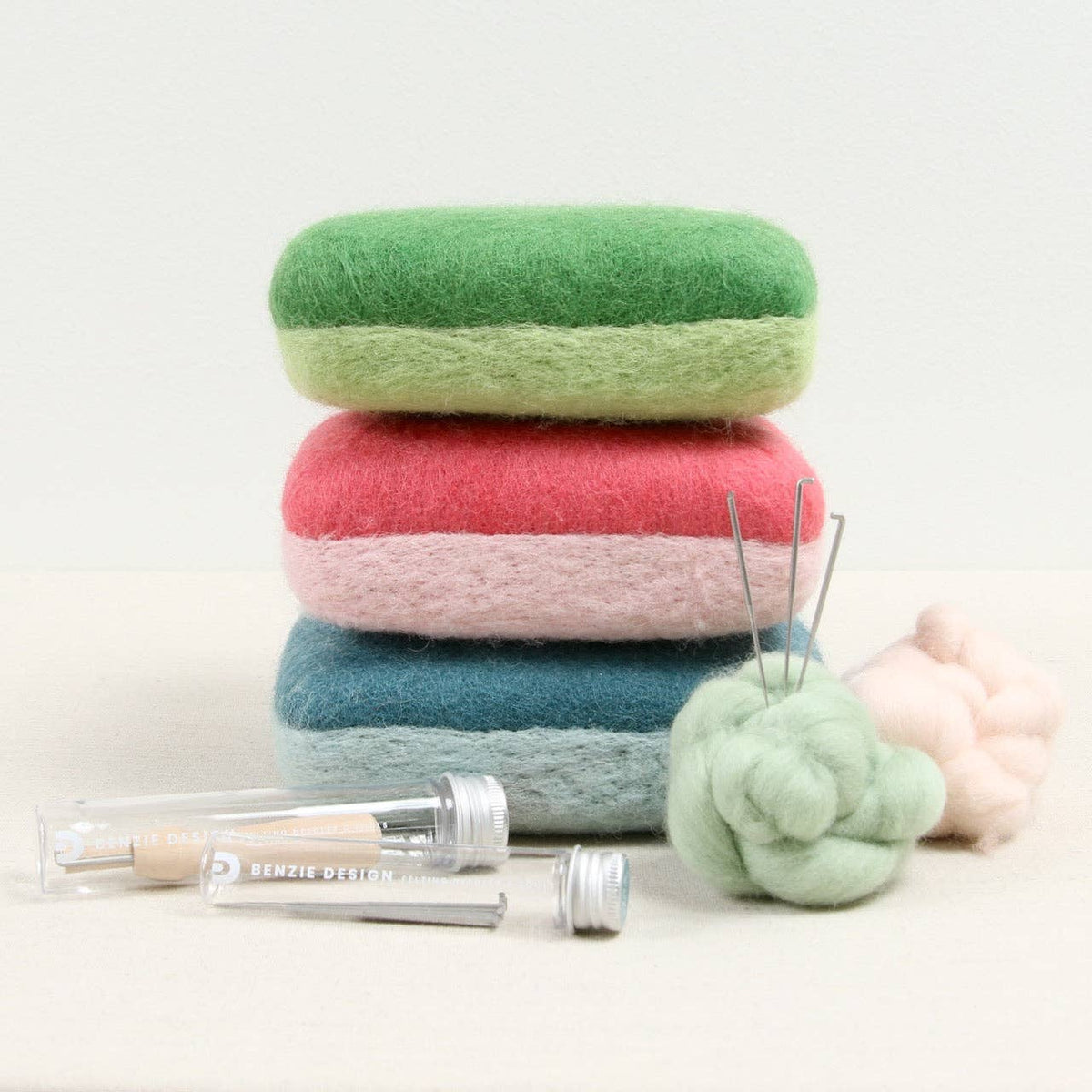 Needle Felting Cushions