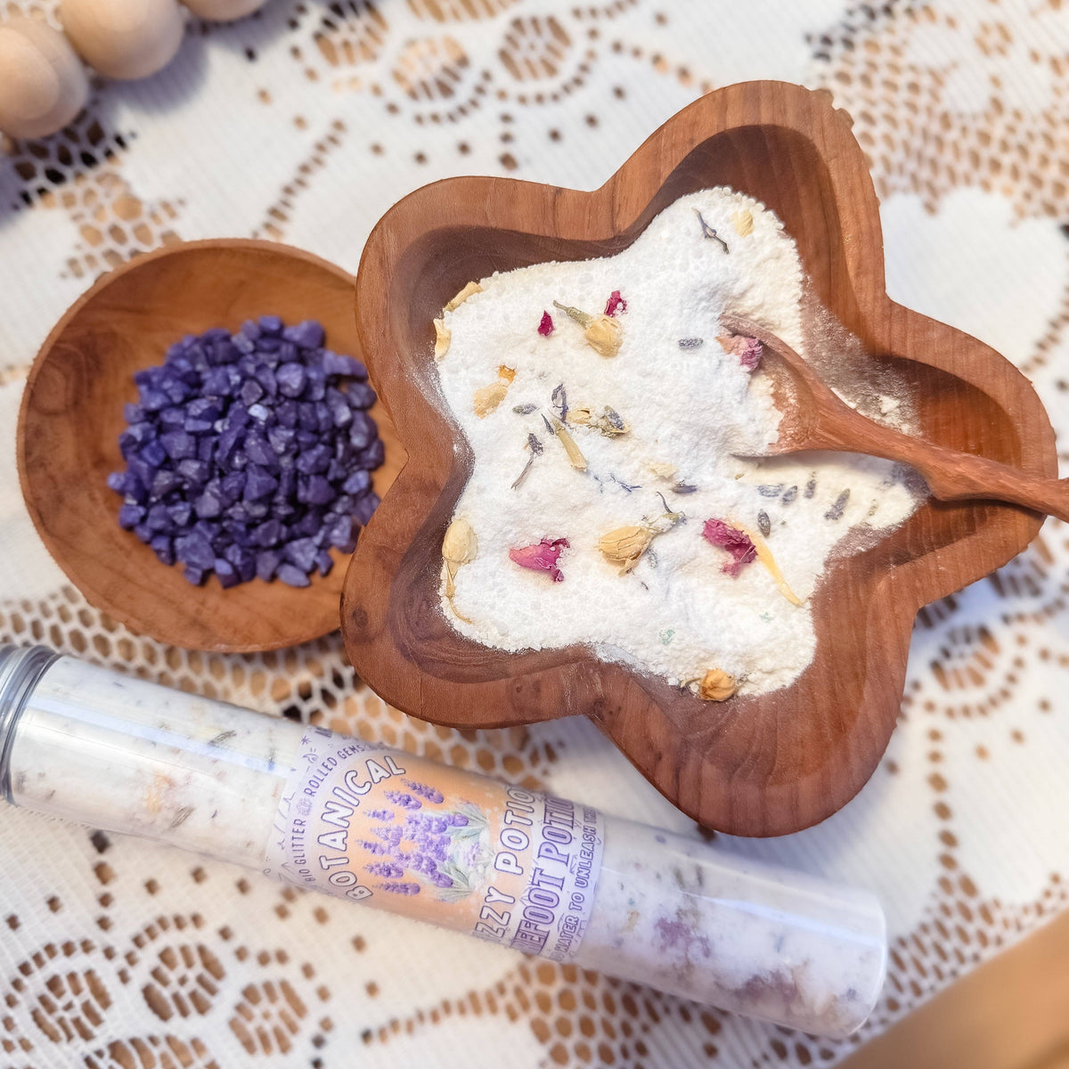 Shimmery Rocks Potion - Amethyst - Sparkling Manifesting Aid