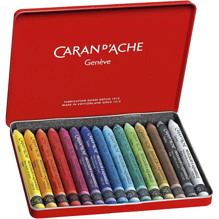 Caran D'ache Neocolor II Watercolor Pastels - Metal Box Sets