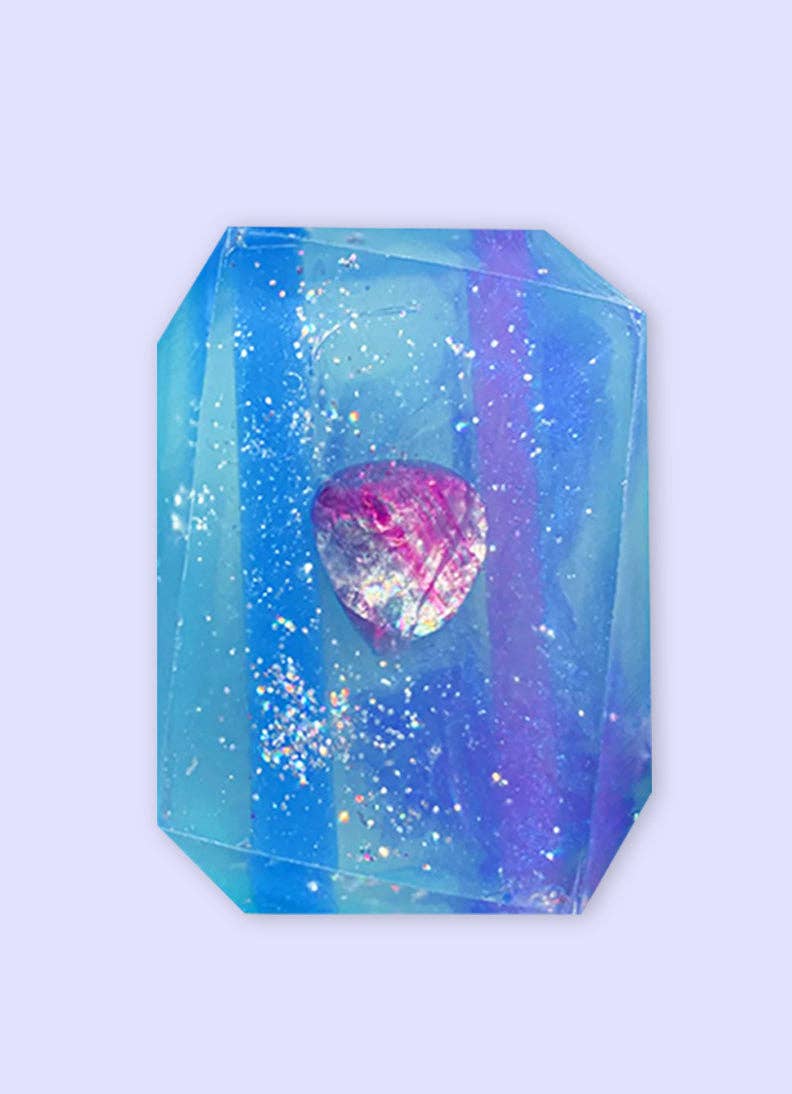 Truth Seeker Rainbow Flourite-Infused Bar Soap