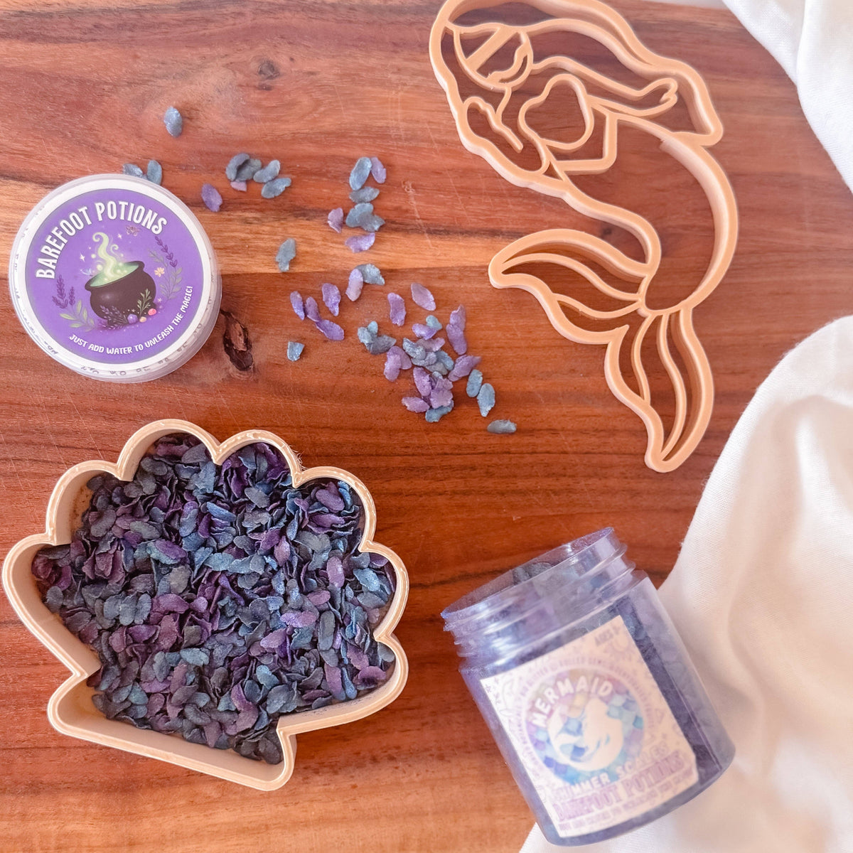 Shimmer Scales - Mermaid - Sparkling Fizzy Manifesting Aid