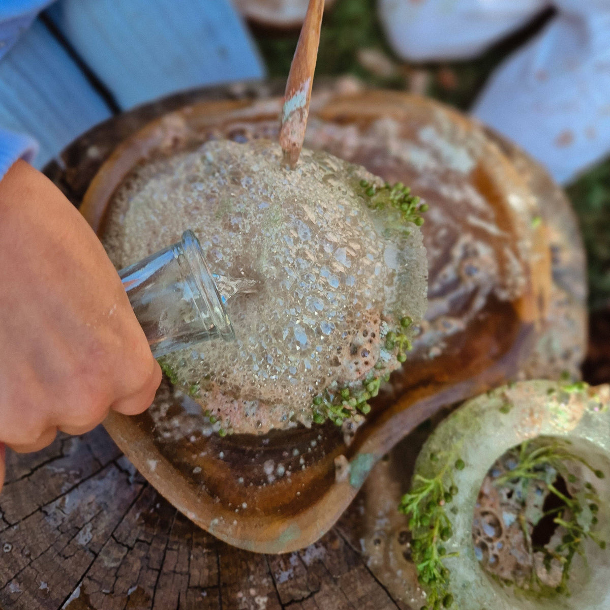Forest Fizzy Potion - Sparkly Manifesting Aid - Sensory Activity