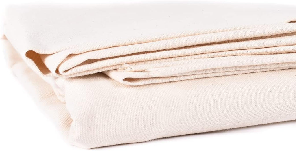 100% Natural Cotton Canvas Fabric 63"x3 yrds