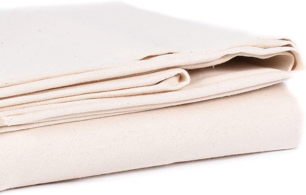 100% Natural Cotton Canvas Fabric 63"x3 yrds