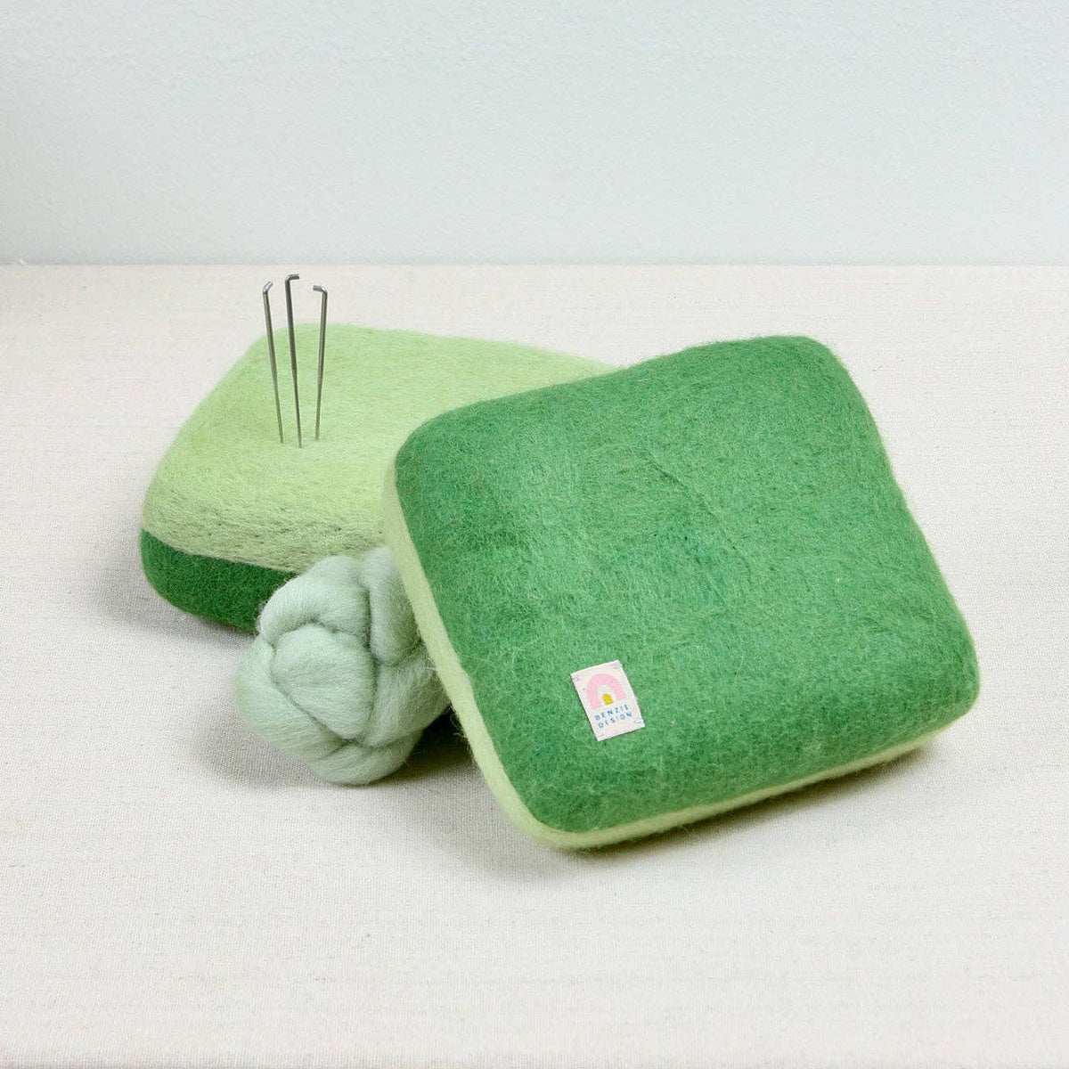 Needle Felting Cushions