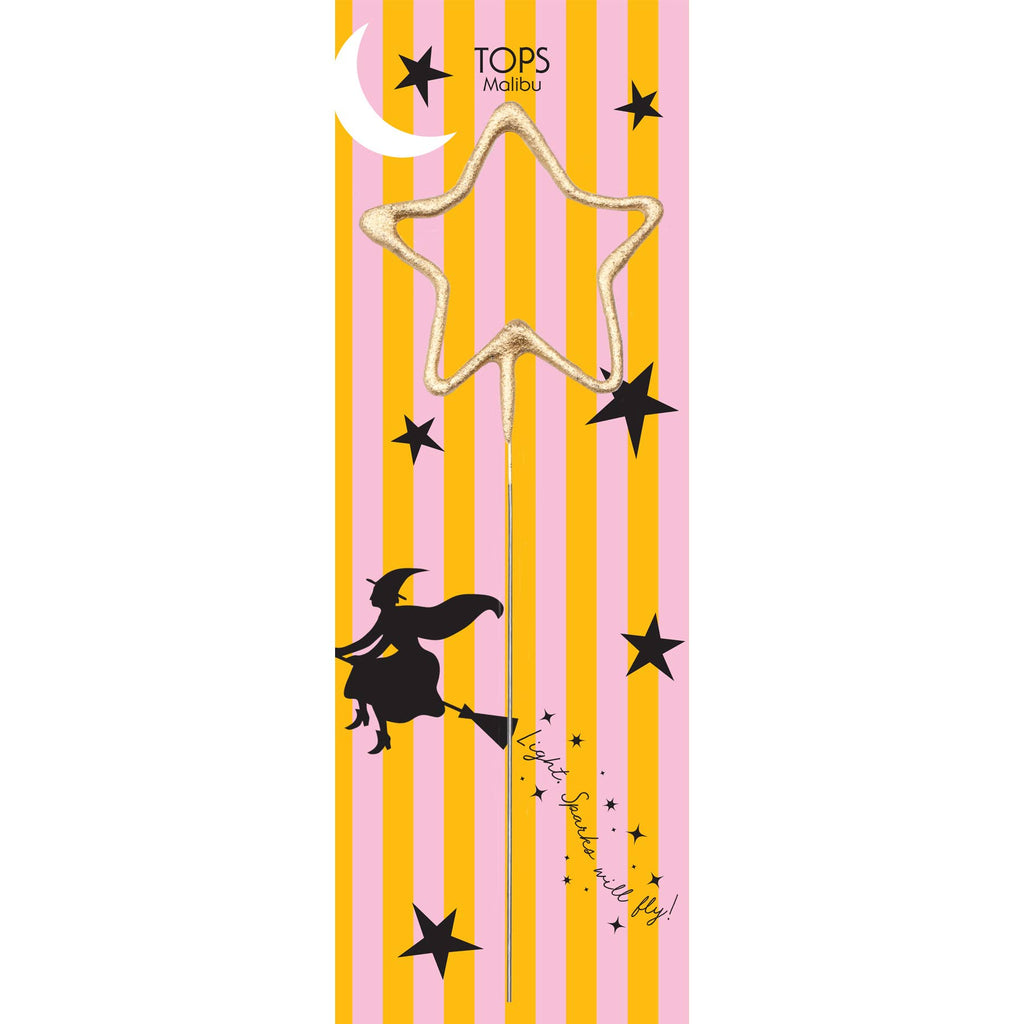 Grande 12" Gold Star Sparkler - Halloween