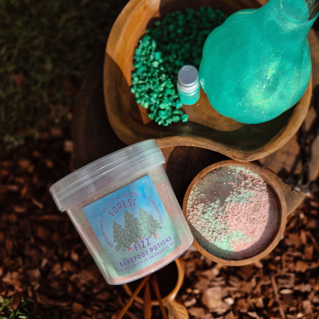 Forest Fizzy Potion - Sparkly Manifesting Aid - Sensory Activity