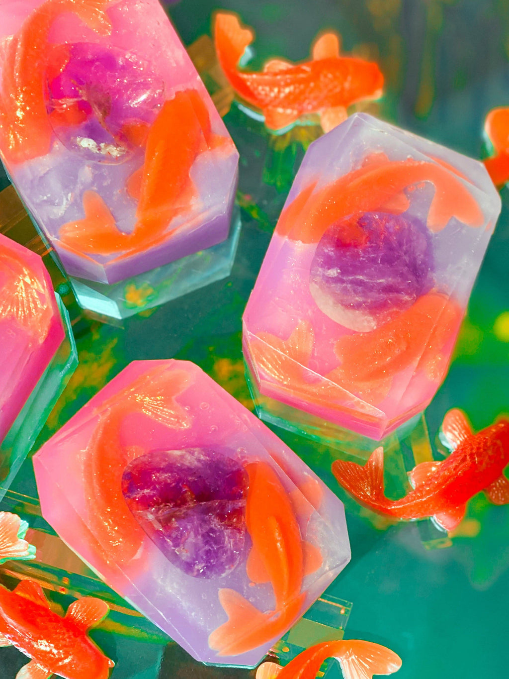 Pisces Lucid Dreamer Amethyst-Infused Crystal Bar Soap