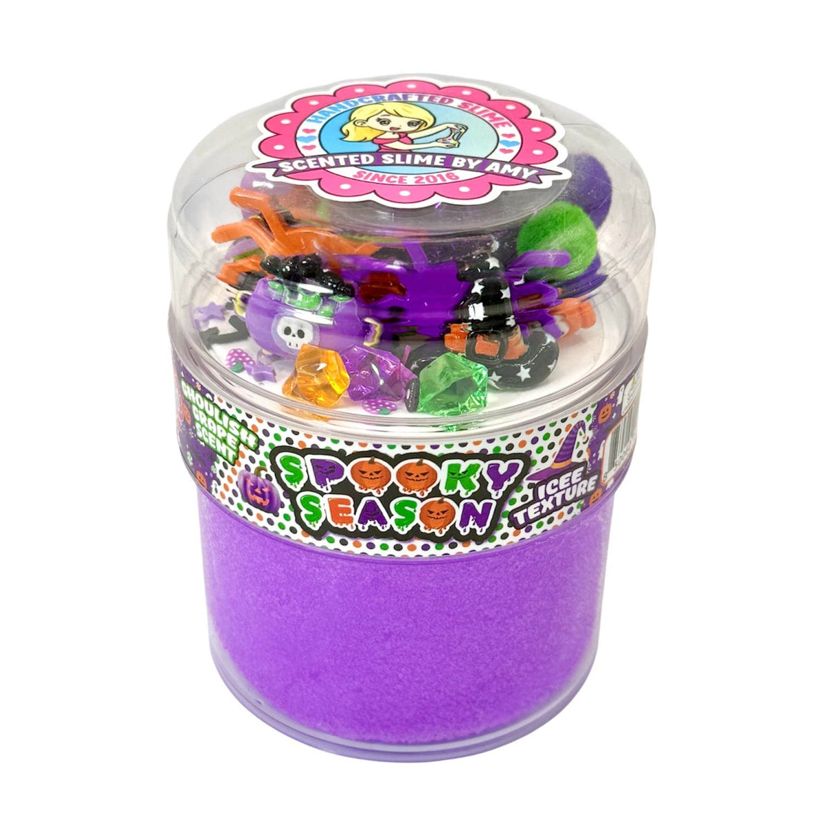 Spooky Season Slime - Grape Scented Cloud Slime