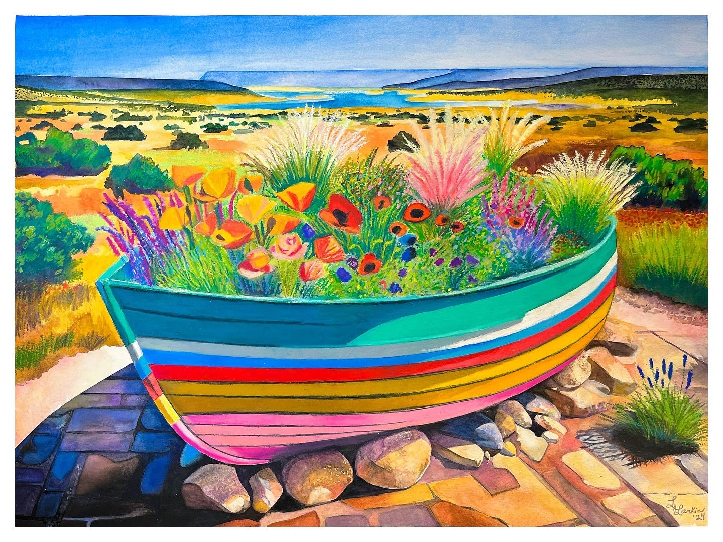 Caran D'Ache Neocolor II Tin Sets - The original water-soluble wax pastels.