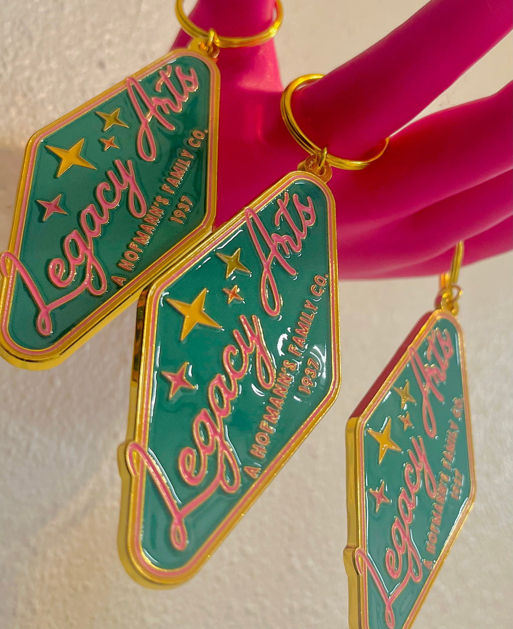 Legacy Arts Motel Keychains