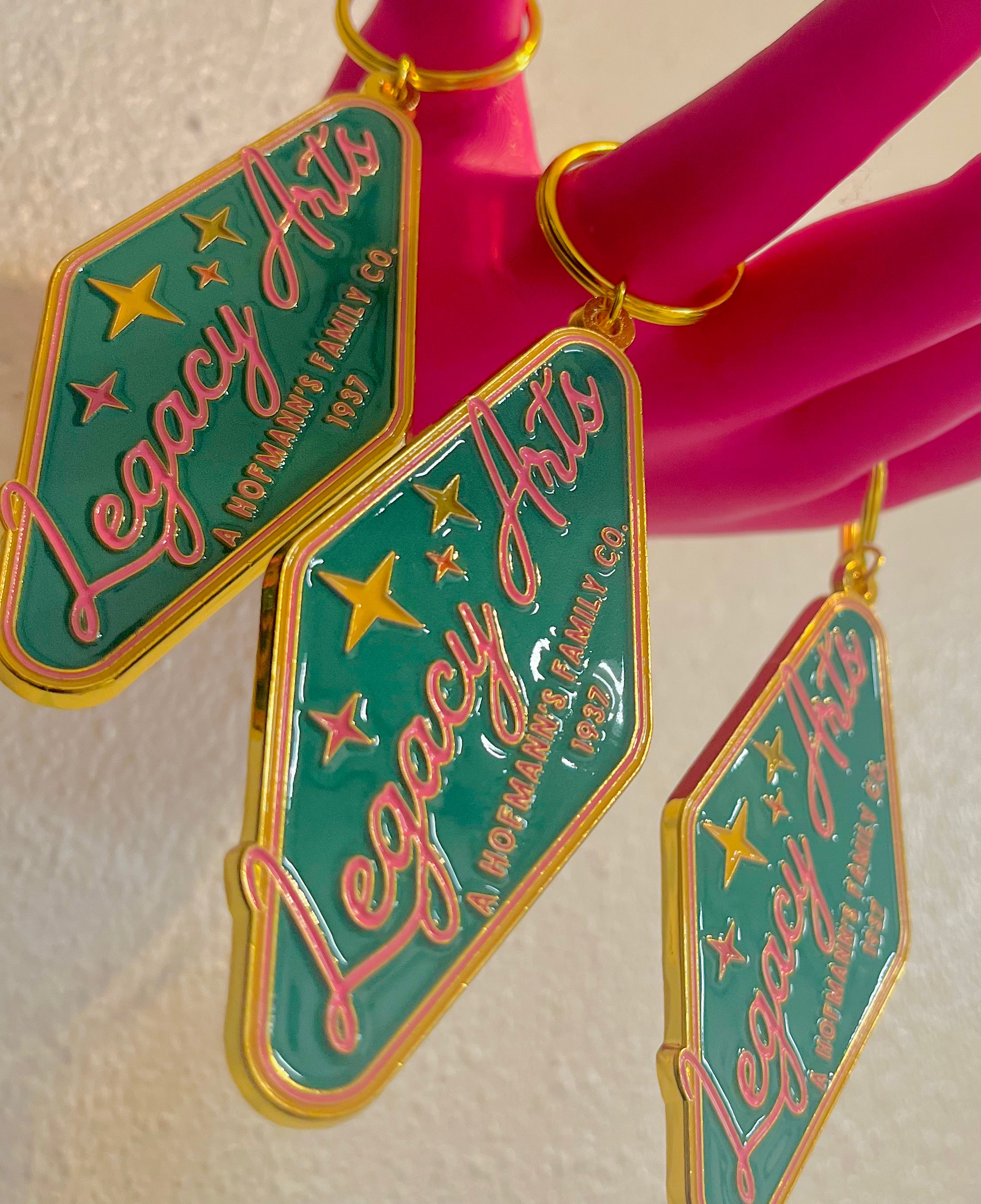 Legacy Arts Motel Keychains