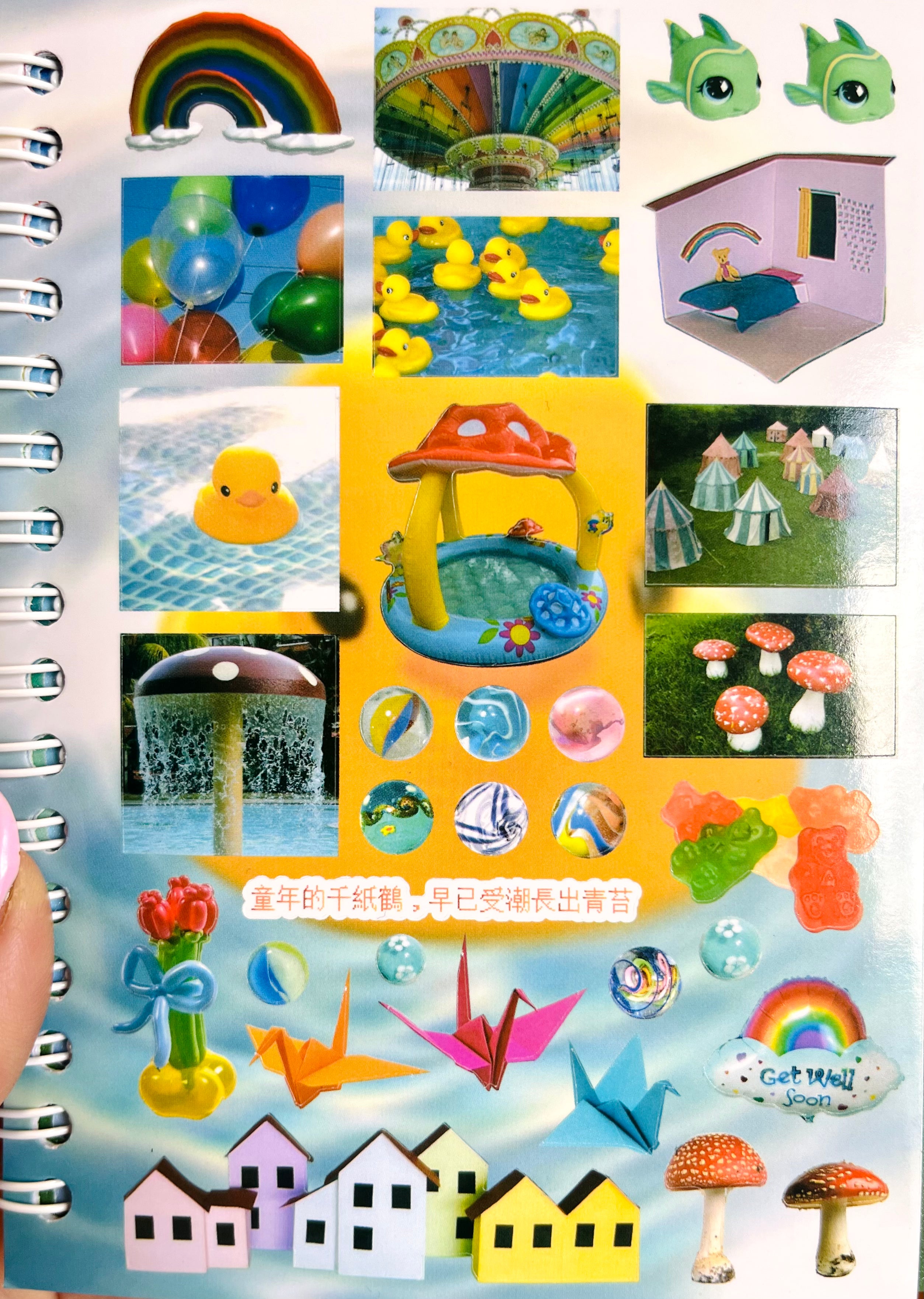 90's Nostalgia Dream Core Sticker Book