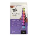 Mont Marte Fluro Acrylic Intro Set 8pc x 18ml