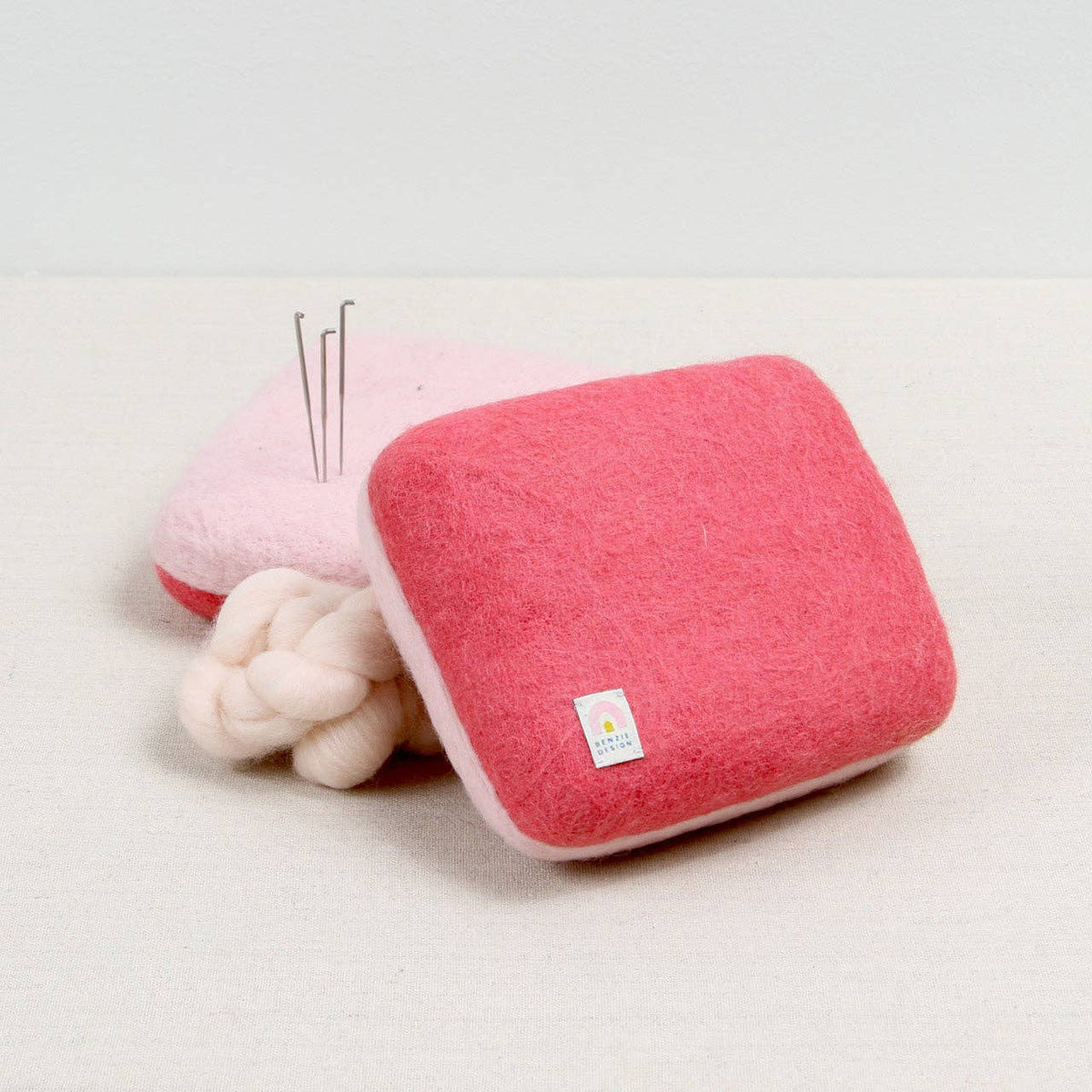 Needle Felting Cushions