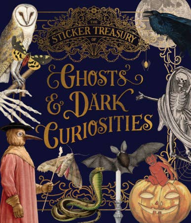 Sticker Book - Treasury Ghosts Dark Curiosities