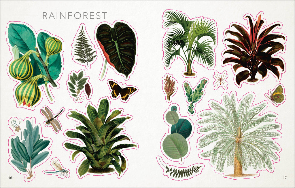Sticker Book - Botanist's Sticker Anthology