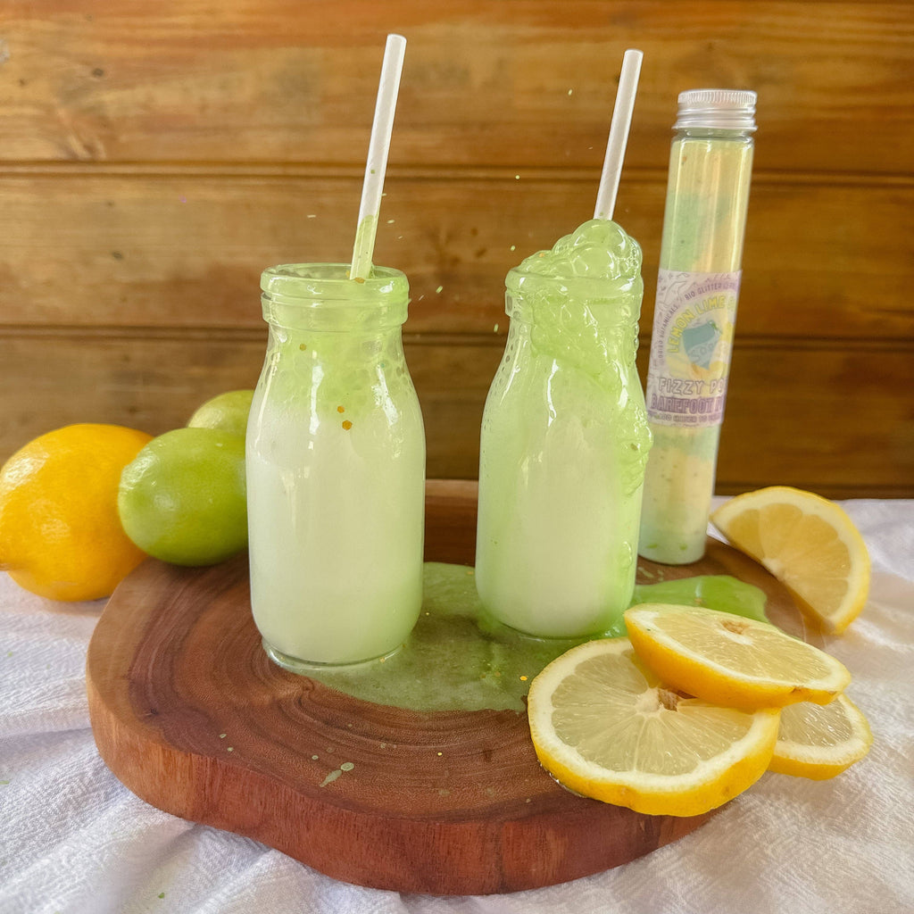 Lemon Lime Soda Pop Fizzy Potion - Sparkly Manifesting Aid