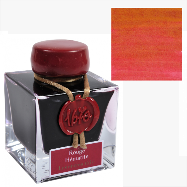 Herbin 1670 Anniversary Inks With Gold Shimmer