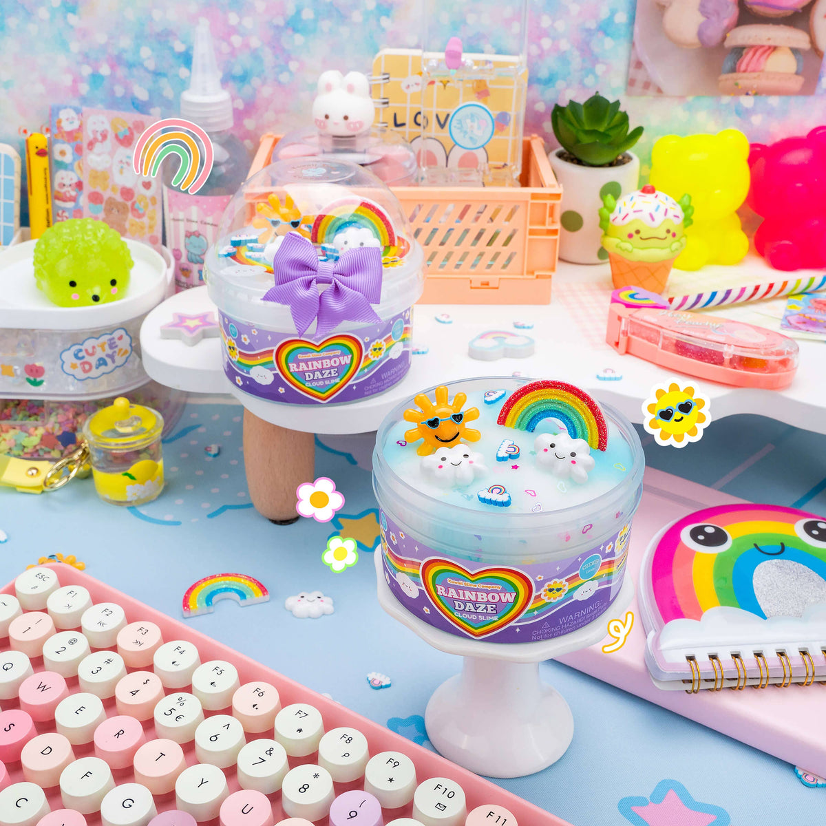 Rainbow Daze Cloud Signature Dome™ Slime
