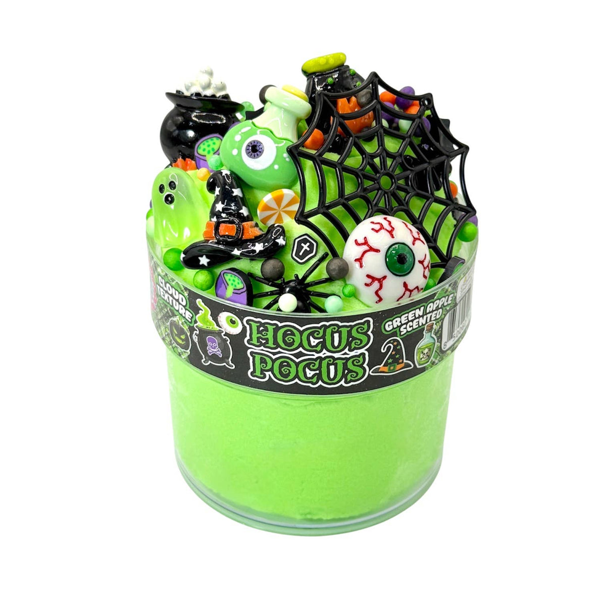 Hocus Pocus Slime - Green Apple Scented Cloud Slime