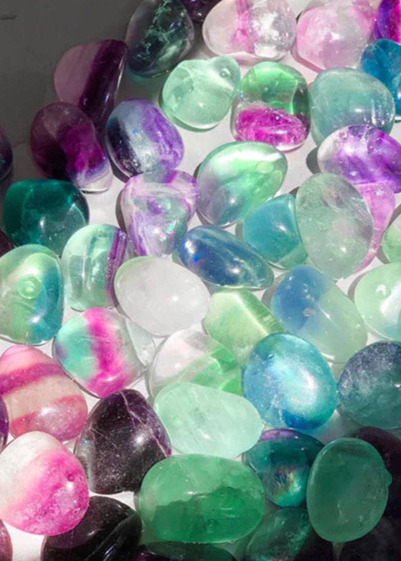 Truth Seeker Rainbow Flourite-Infused Bar Soap