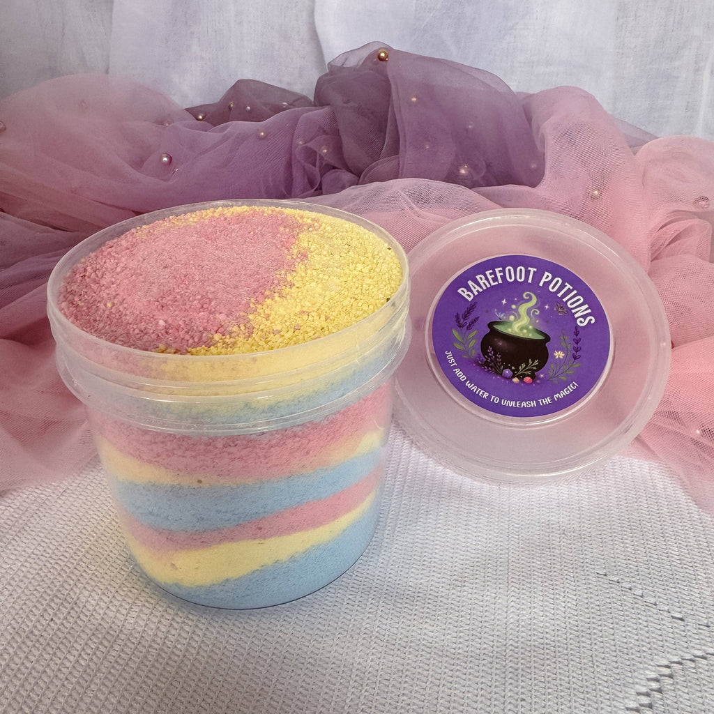 Fairy Floss Fizzy Potion - Sparkling Manifesting Aid - Sensory Play