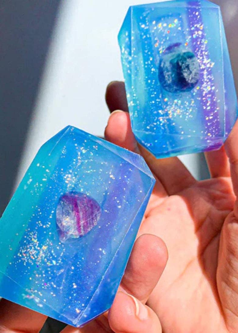 Truth Seeker Rainbow Flourite-Infused Bar Soap