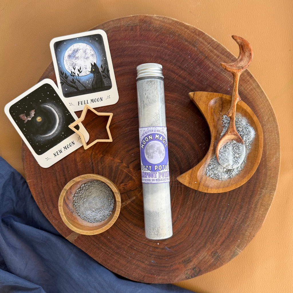 Moon Magic Fizzy Potion - Sparkly Manifesting Aid - Sensory Play