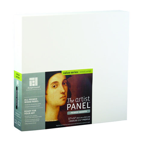 Artist Panel Primed and Smooth 1.5 INCH CRADLED 9X12