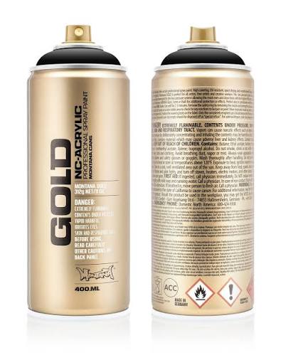 Montana Cans GOLD 400ml Spray Paint