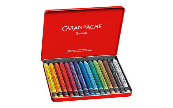 Caran D'Ache Neocolor II Tin Sets - The original water-soluble wax pastels.