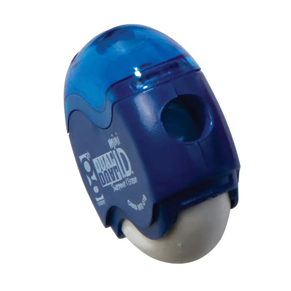 Mini Dual Pencil Sharpener & Eraser