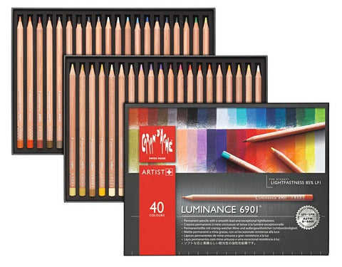 Caran d'Ache Luminance Colored Pencil Sets