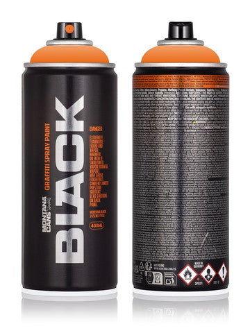 Montana Cans BLACK 400ml Spray Paint