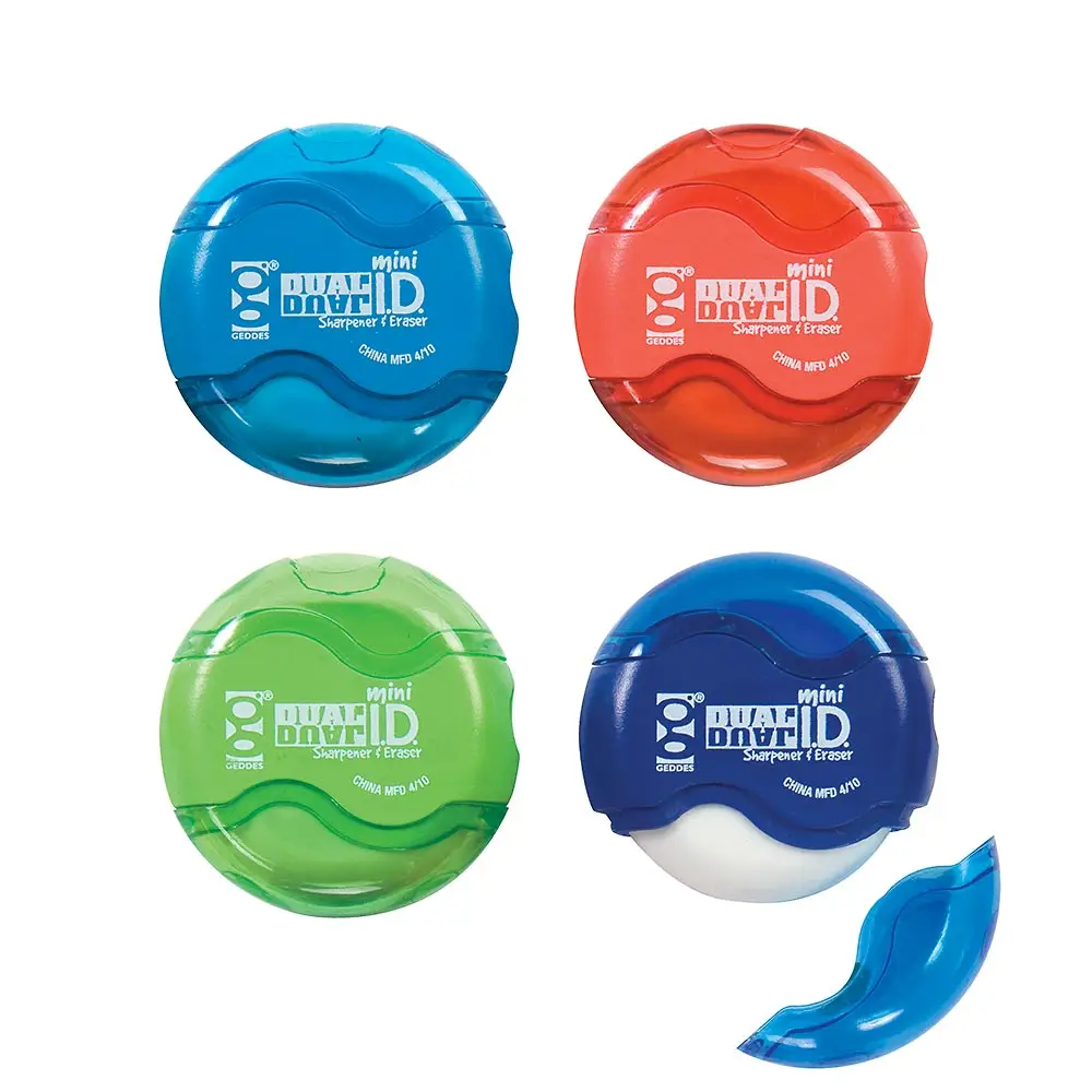 Mini Dual Pencil Sharpener & Eraser