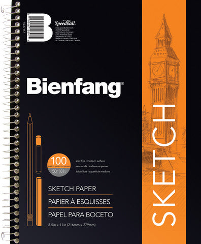 Beinfang Sketchbook 8.5" x 11"