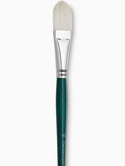 Grumbacher Gainsborough Hog Hair Oil Brushes