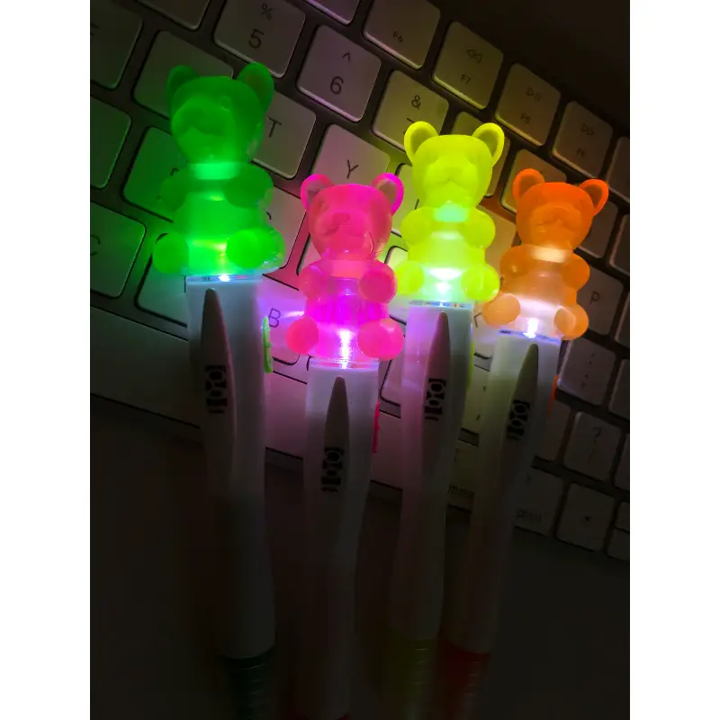 Scented Gummy Bear Light-Up Highlighter