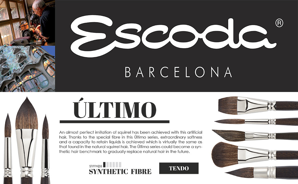 ESCODA Ultimo Tendo Synthetic Squirrel Travel 8
