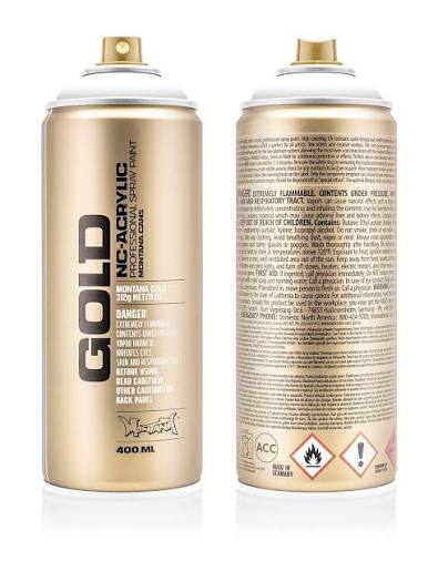 Montana Cans GOLD 400ml Spray Paint