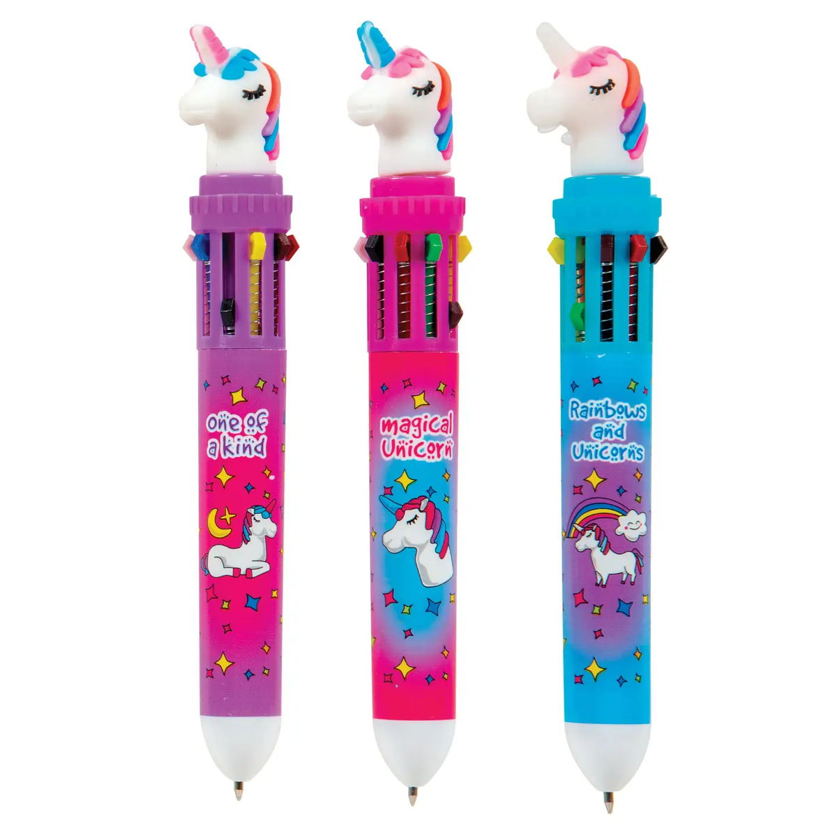 Unicorn Pen • 10 COLORS IN ONE!