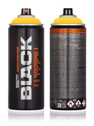 Montana Cans BLACK 400ml Spray Paint
