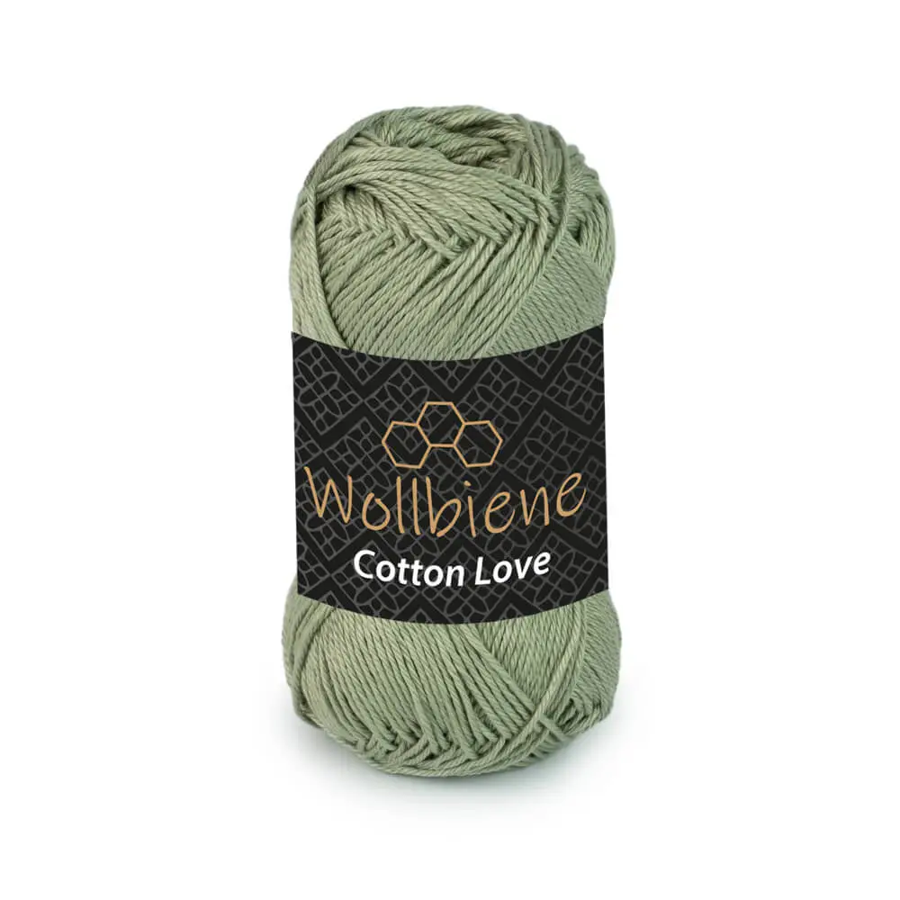Wollbiene Cotton Love – Combed & Mercerized Cotton Yarn 50g/125M