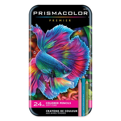 Prismacolor Premier® Soft Core Colored Pencil Tin Set