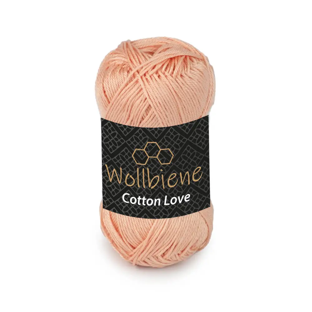 Wollbiene Cotton Love – Combed & Mercerized Cotton Yarn 50g/125M